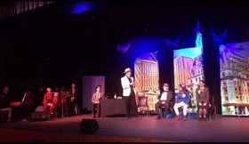 Gabriel Weinberg staring as Governor Lyons in the musical OF THEE  I SING